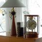 Preview: Kieninger Design round mantel clock in cherry
