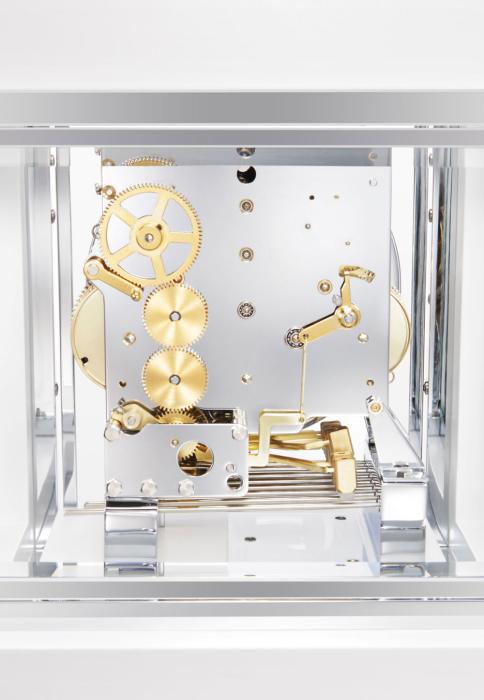 Tetrika Kieninger Clock Design Cube with Tourbillon in White