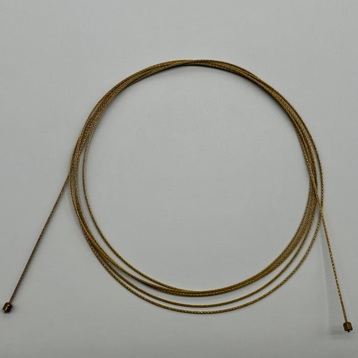 Brass cable 1,0x2850 mm complete